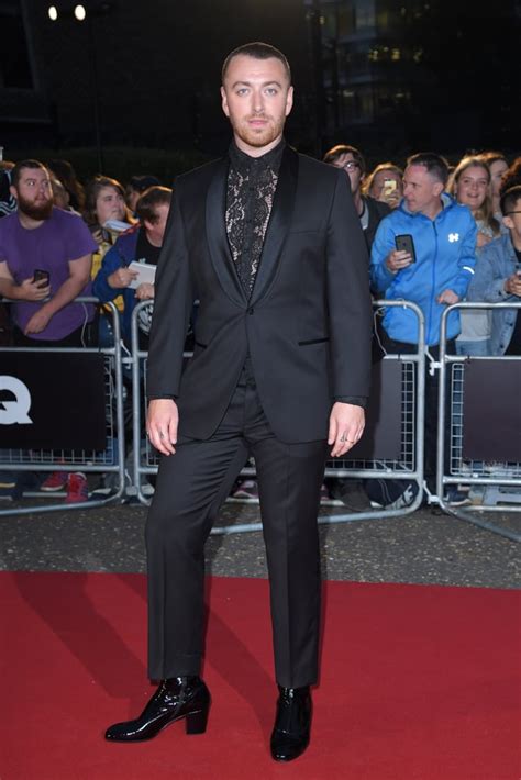 sam smith gucci heels|Sam Smith wears heels for the first time at an awards show.